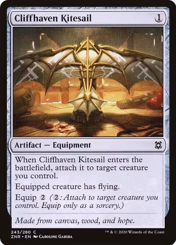 Cliffhaven Kitesail (243), Zendikar Rising — Magic card price