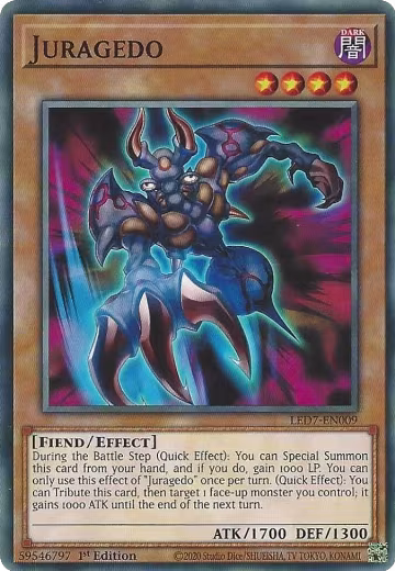 Juragedo (LED7-EN009), Legendary Duelists: Rage of Ra — Yu-Gi-Oh! card price