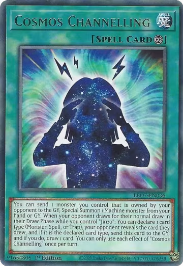 Cosmos Channelling (LED7-EN036), Legendary Duelists: Rage of Ra — Yu-Gi-Oh! card price