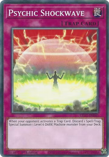 Psychic Shockwave (LED7-EN045), Legendary Duelists: Rage of Ra — Yu-Gi-Oh! card price