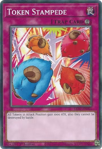 Token Stampede (LED7-EN055), Legendary Duelists: Rage of Ra — Yu-Gi-Oh! card price