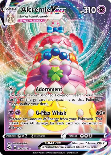 Alcremie VMAX (23/73) — card price