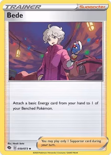 Bede (50/73), Champion's Path — Pokémon card price