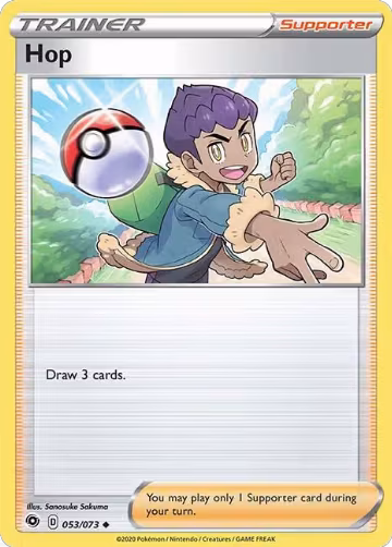 Hop (53/73), Champion's Path — Pokémon card price