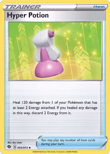 Hyper Potion (54/73), Champion's Path — Pokémon card price