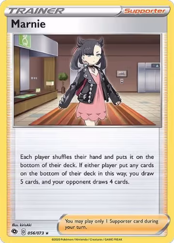 Marnie (56/73), Champion's Path — Pokémon card price