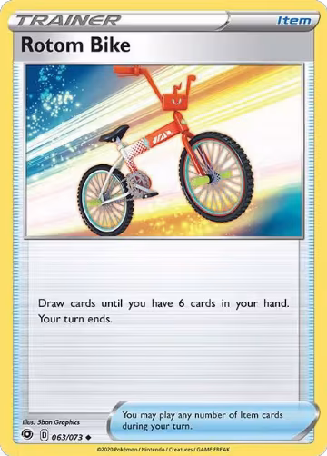 Rotom Bike (63/73), Champion's Path — Pokémon card price
