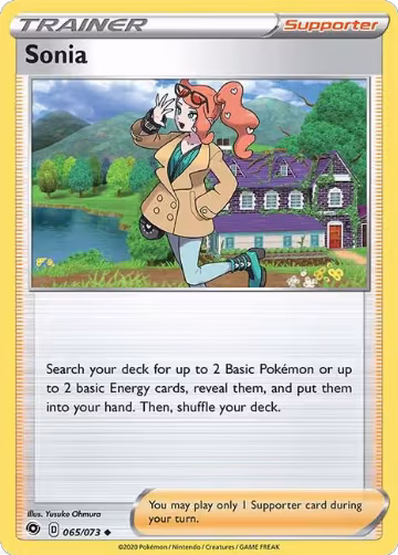 Sonia (65/73), Champion's Path — Pokémon card price