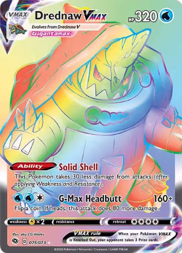 Drednaw VMAX (Secret) (75/73) — card price