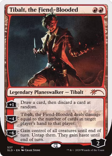 Tibalt, the Fiend-Blooded (WB) (537), Secret Lair Drop Series — Magic card price