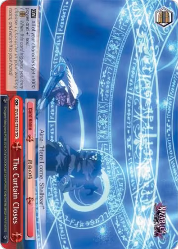 The Curtain Closes (OVL/S62-TE19 TD), Nazarick: Tomb of the Undead — Weiß Schwarz card price