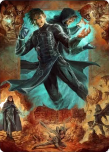 Jace, Mirror Mage Art Card (2/81) (2), Art Series: Zendikar Rising — Magic card price