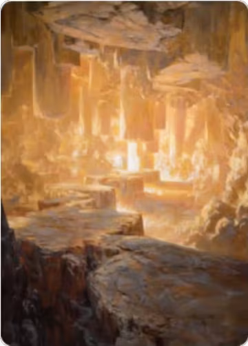Pillarverge Pathway Art Card (28), Art Series: Zendikar Rising — Magic card price