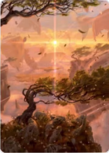 Windswept Heath Art Card (30), Art Series: Zendikar Rising — Magic card price