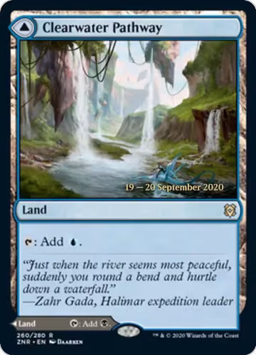 Clearwater Pathway (260), Prerelease Cards — Magic card price