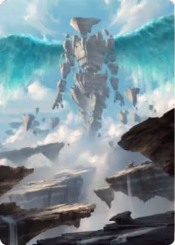 Celestial Colonnade Art Card (33), Art Series: Zendikar Rising — Magic card price