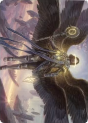 Angel of Destiny Art Card (37), Art Series: Zendikar Rising — Magic card price
