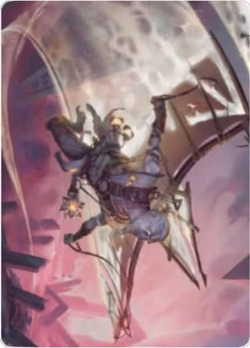 Kitesail Cleric Art Card (40), Art Series: Zendikar Rising — Magic card price