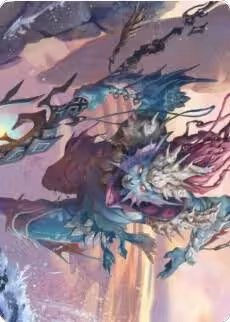 Umara Wizard Art Card (52), Art Series: Zendikar Rising — Magic card price