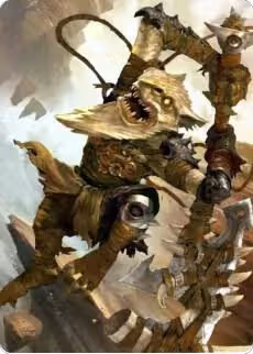 Teeterpeak Ambusher Art Card (67), Art Series: Zendikar Rising — Magic card price