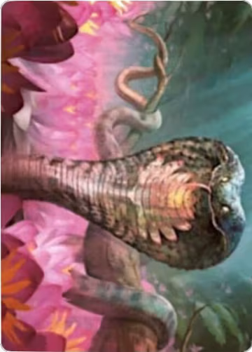 Lotus Cobra Art Card (71), Art Series: Zendikar Rising — Magic card price