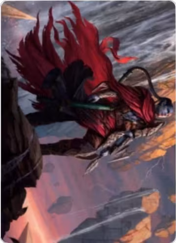 Anowon, the Ruin Thief Art Card (75), Art Series: Zendikar Rising — Magic card price