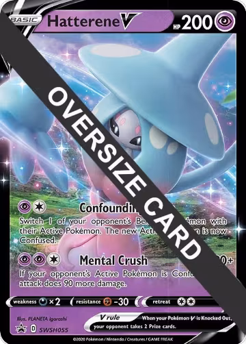 Hatterene V - SWSH055 (SWSH055), Jumbo Cards — Pokémon card price