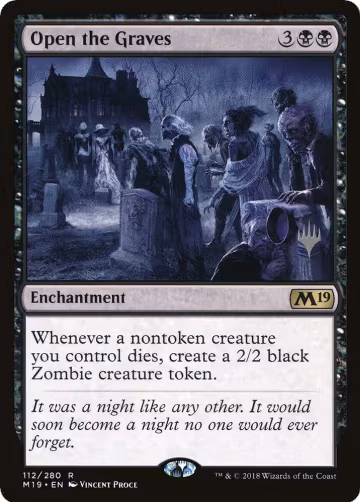 Open the Graves (112), Promo Pack: Zendikar Rising — Magic card price