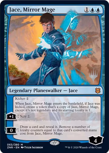 Jace, Mirror Mage (63), Promo Pack: Zendikar Rising — Magic card price