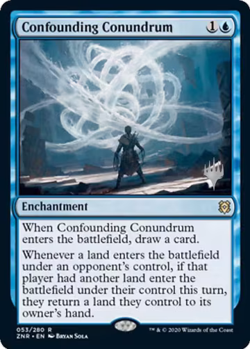 Confounding Conundrum (53), Promo Pack: Zendikar Rising — Magic card price