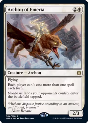 Archon of Emeria (4), Promo Pack: Zendikar Rising — Magic card price