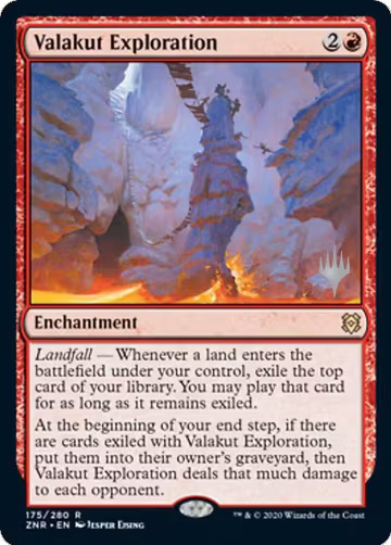 Valakut Exploration (175), Promo Pack: Zendikar Rising — Magic card price