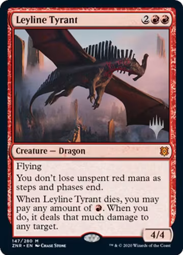 Leyline Tyrant (147), Promo Pack: Zendikar Rising — Magic card price