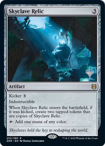 Skyclave Relic (252), Promo Pack: Zendikar Rising — Magic card price