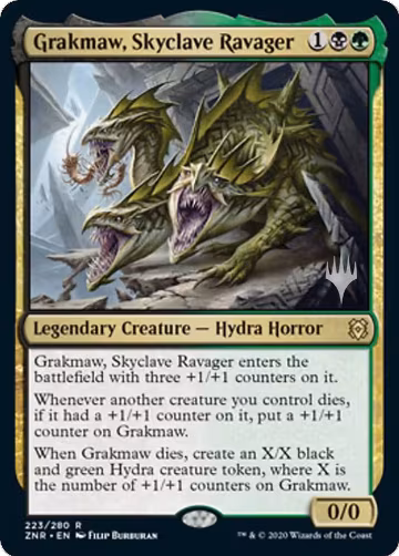 Grakmaw, Skyclave Ravager (223), Promo Pack: Zendikar Rising — Magic card price