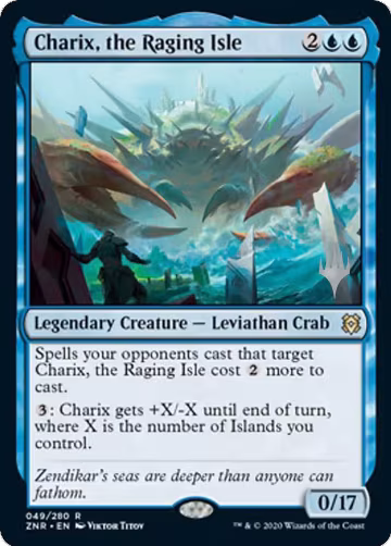 Charix, the Raging Isle (49), Promo Pack: Zendikar Rising — Magic card price