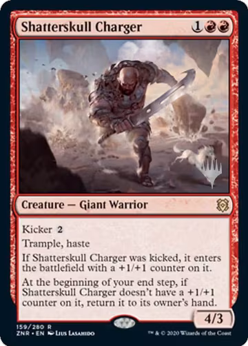 Shatterskull Charger (159), Promo Pack: Zendikar Rising — Magic card price