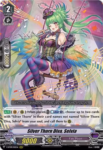 Silver Thorn Diva, Selvia (V-BT09/012EN), V-BT09: Butterfly d'Moonlight — Vanguard card price