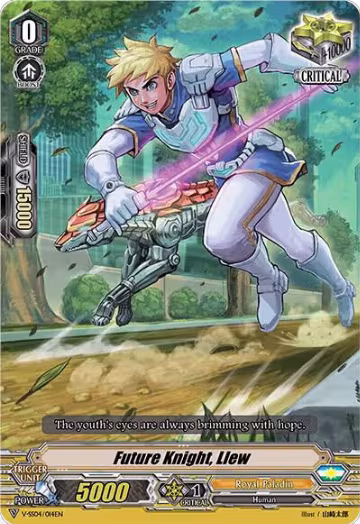 Future Knight, Llew (V-SS04/014EN), V-SS04: Majesty Lord Blaster — Vanguard card price