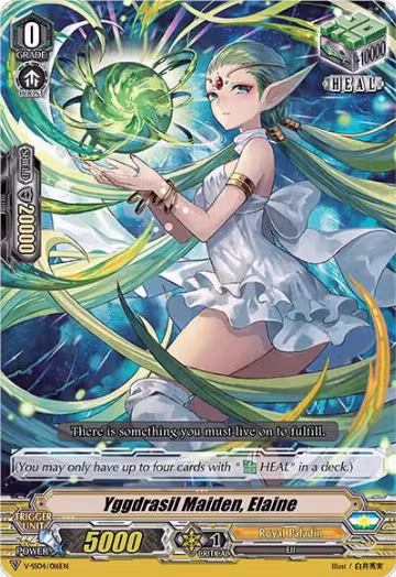 Yggdrasil Maiden, Elaine (V-SS04/016EN), V-SS04: Majesty Lord Blaster — Vanguard card price