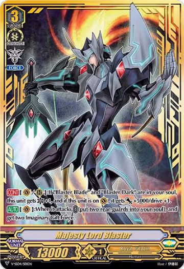 Majesty Lord Blaster (SVR) (V-SS04/S01EN) — card price