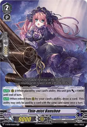 Thin-mist Banshee (V-BT09/026EN), V-BT09: Butterfly d'Moonlight — Vanguard card price