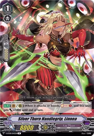 Silver Thorn Handlegrip, Linnea (V-BT09/043EN), V-BT09: Butterfly d'Moonlight — Vanguard card price