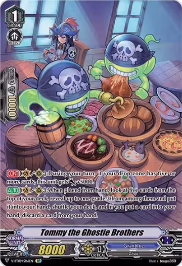 Tommy the Ghostie Brothers (SP) (V-BT09/SP16EN), V-BT09: Butterfly d'Moonlight — Vanguard card price