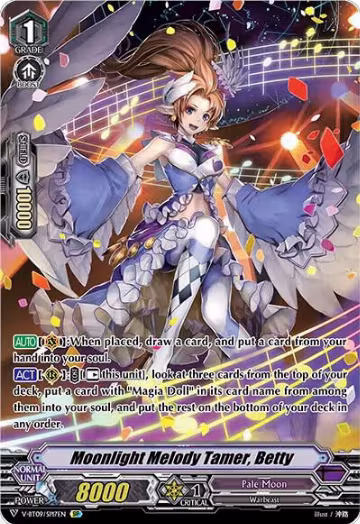 Moonlight Melody Tamer, Betty (SP) (V-BT09/SP17EN), V-BT09: Butterfly d'Moonlight — Vanguard card price