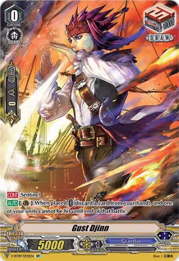 Gust Djinn (SP) (V-BT09/SP22EN), V-BT09: Butterfly d'Moonlight — Vanguard card price