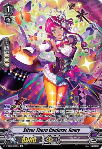 Silver Thorn Conjurer, Romy (SP) (V-BT09/SP33EN), V-BT09: Butterfly d'Moonlight — Vanguard card price