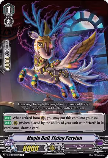 Magia Doll, Flying Peryton (V-BT09/076EN), V-BT09: Butterfly d'Moonlight — Vanguard card price