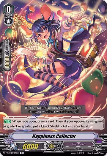 Happiness Collector (V-BT09/078EN), V-BT09: Butterfly d'Moonlight — Vanguard card price
