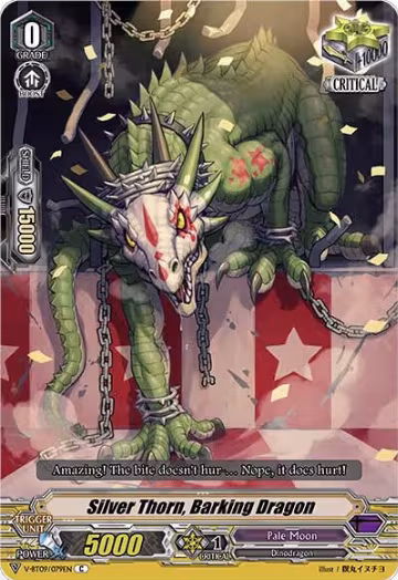Silver Thorn, Barking Dragon (V-BT09/079EN), V-BT09: Butterfly d'Moonlight — Vanguard card price